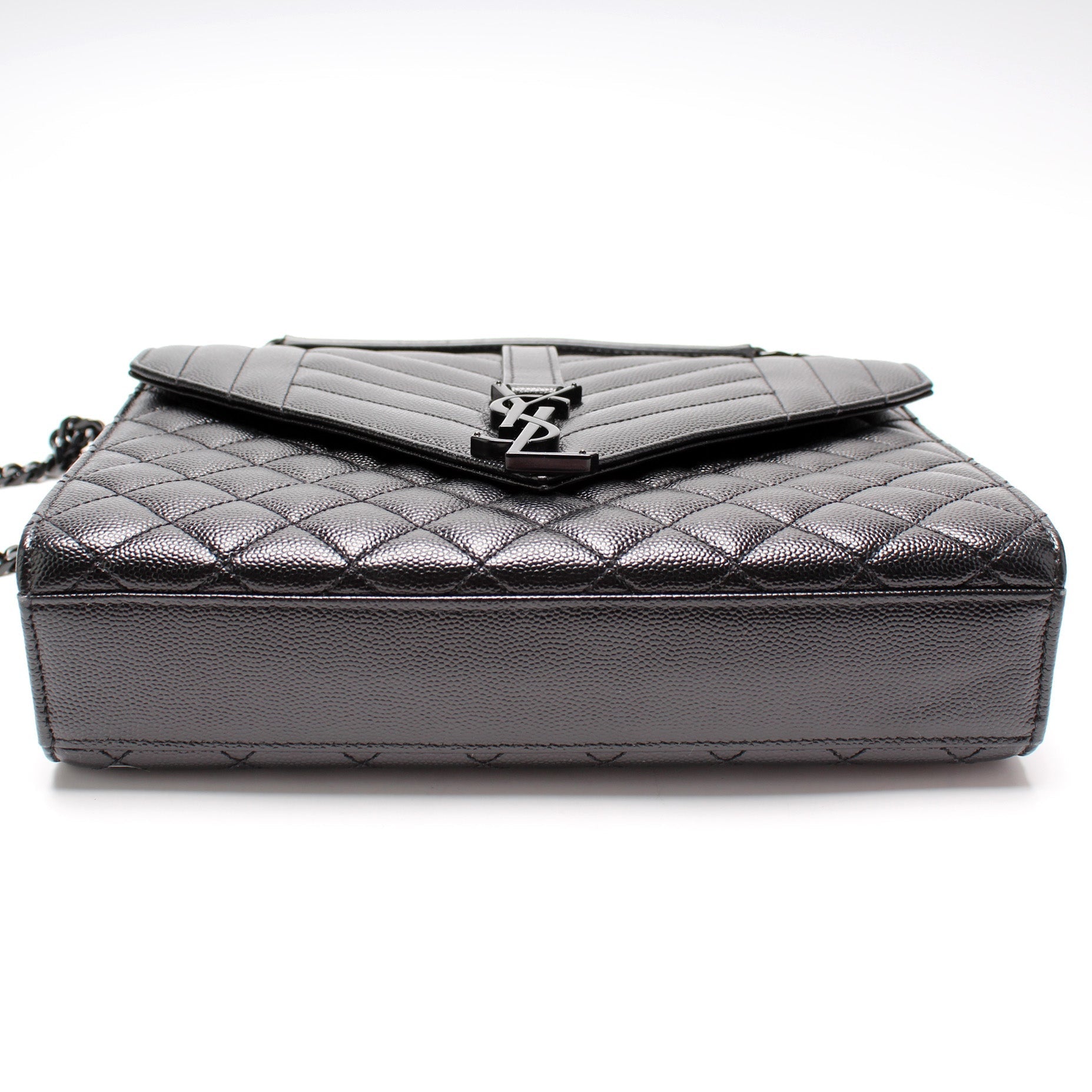 Saint Laurent Envelope Medium Tri-Quilted Bag