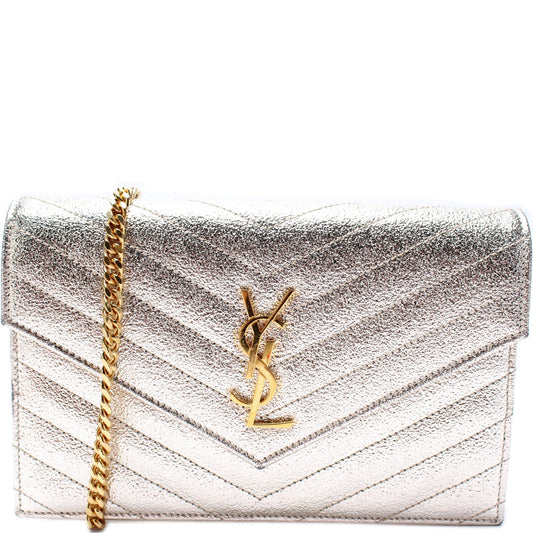 Saint Laurent Envelope Chain Wallet Bag