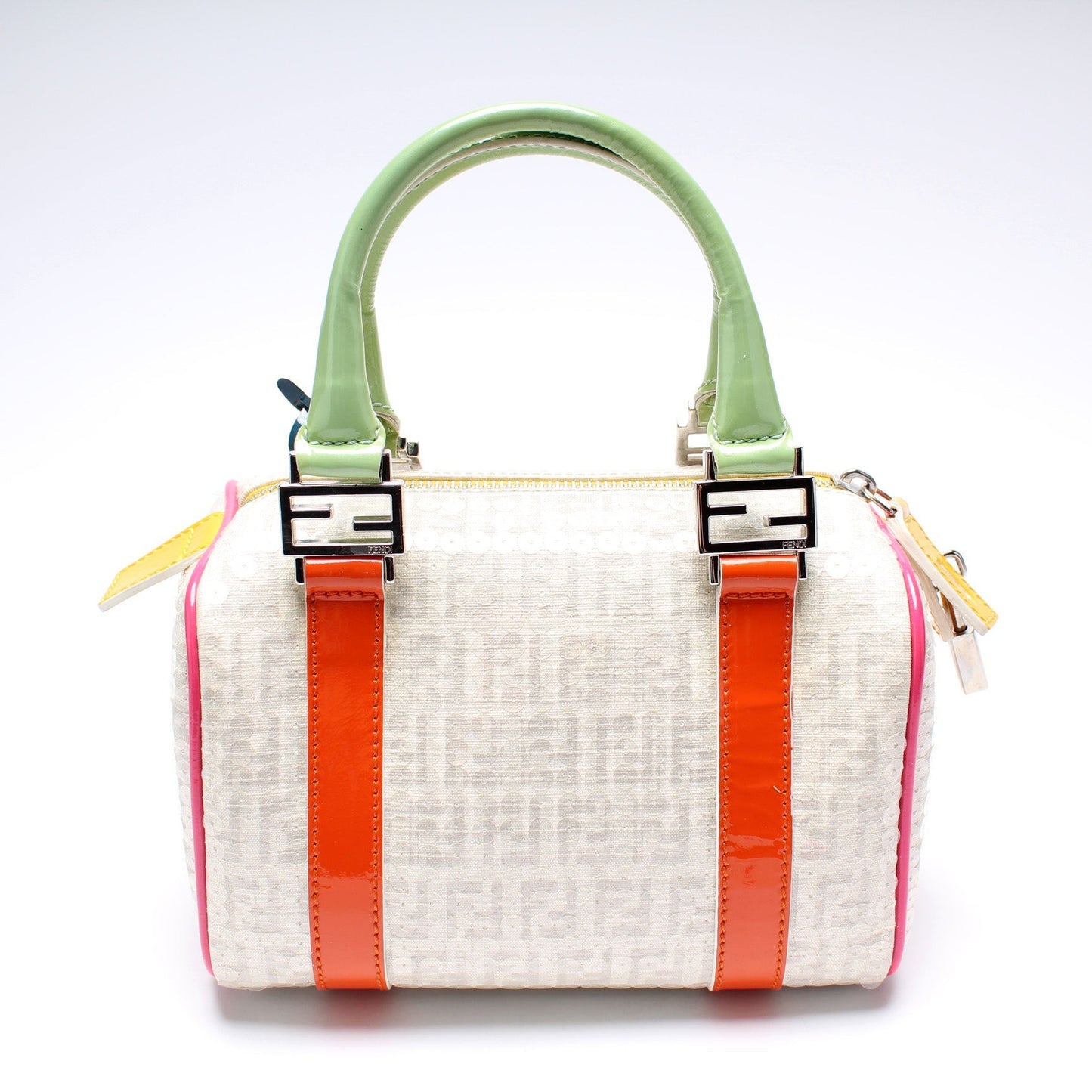 Fendi Sequin Mini Boston Bag