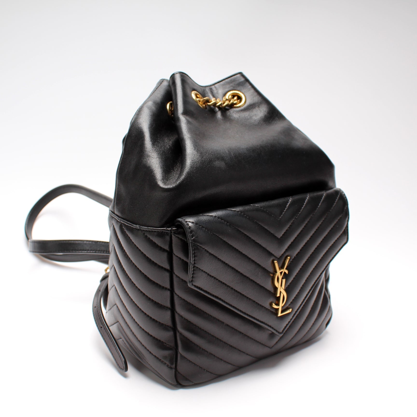 Saint Laurent Joe Backpack Quilted Lambskin 672609 Bag