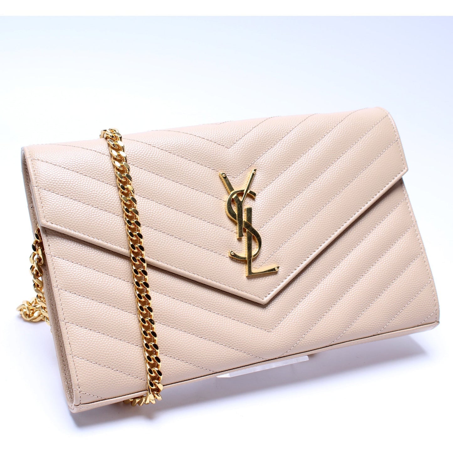 Saint Laurent Grain De Chain Wallet 377828 Bag