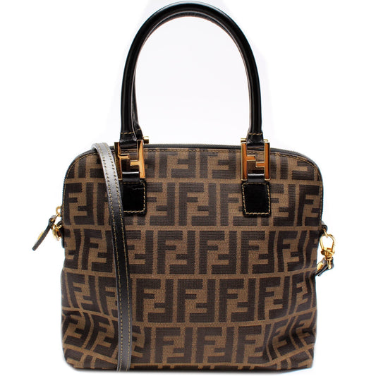 Fendi Zucca Canvas 2-Way Bag