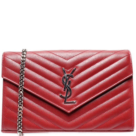 Saint Laurent Grain De Chain Wallet Bag