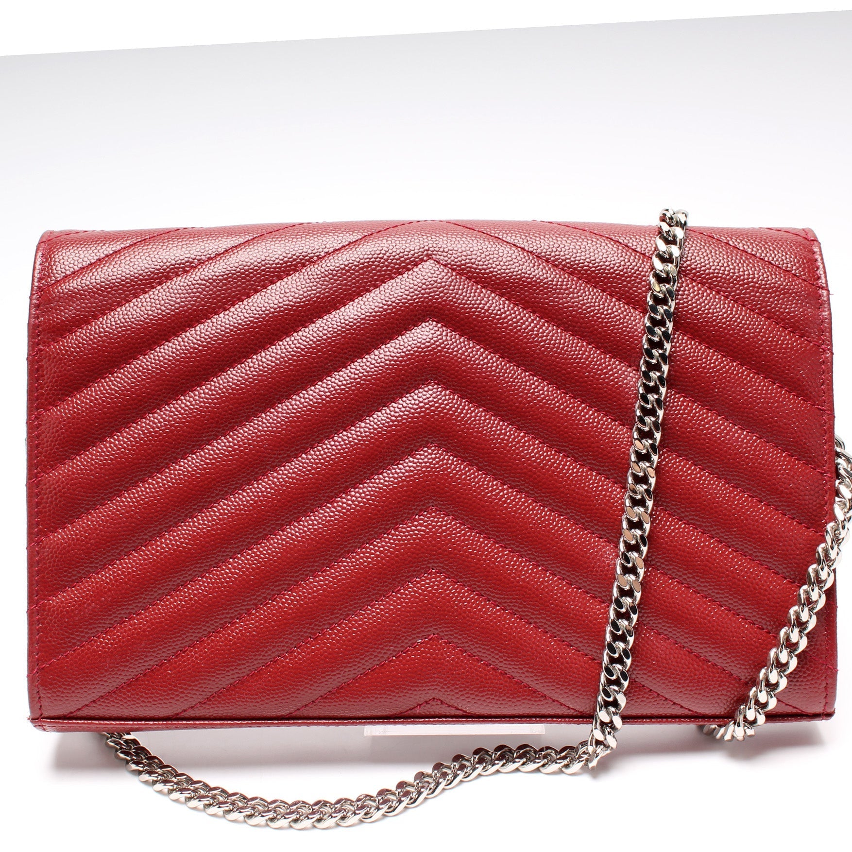 Saint Laurent Grain De Chain Wallet Bag