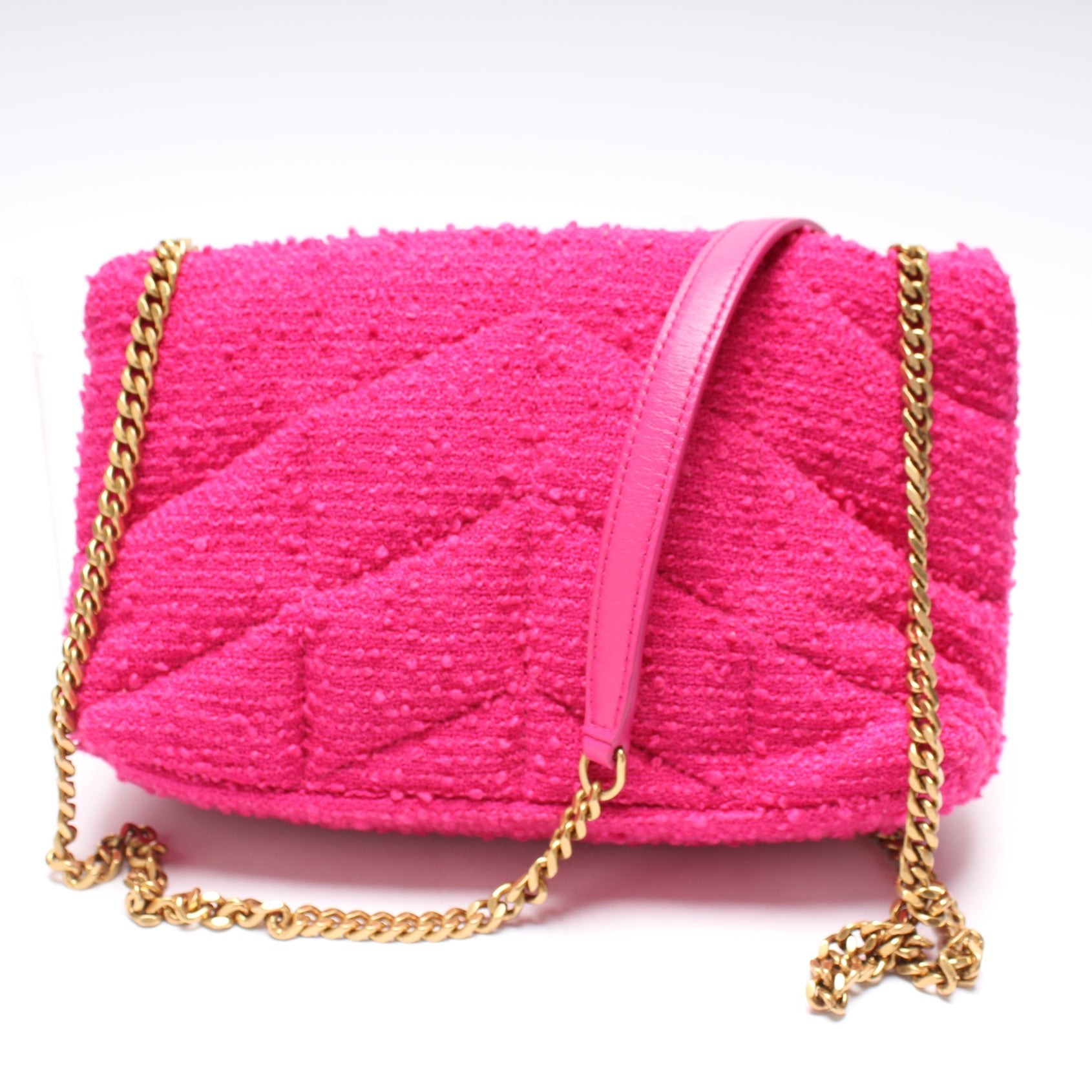 Saint Laurent Puffer Toy Tweed 630333 Bag