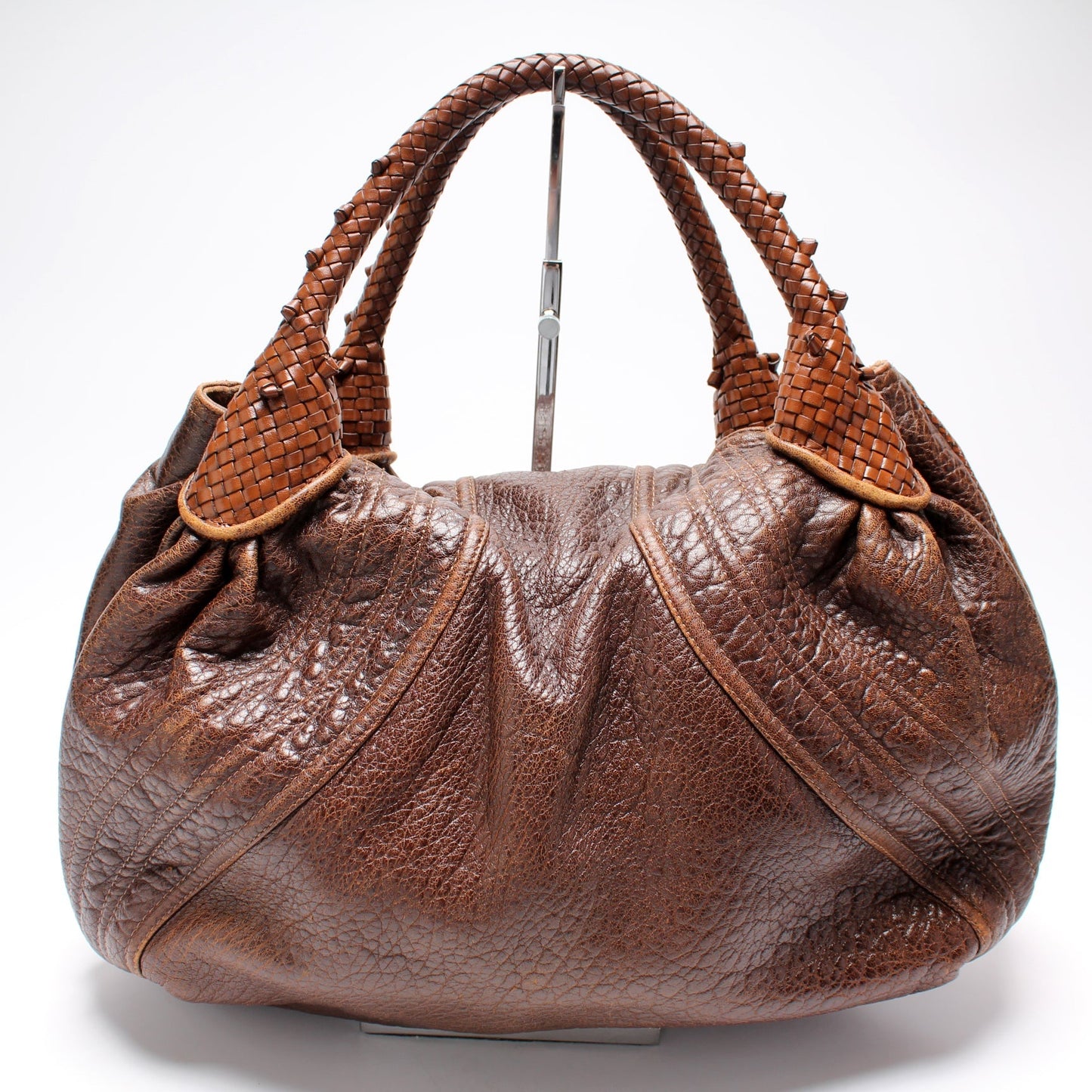 Fendi 8BR511 Spy Leather Bag