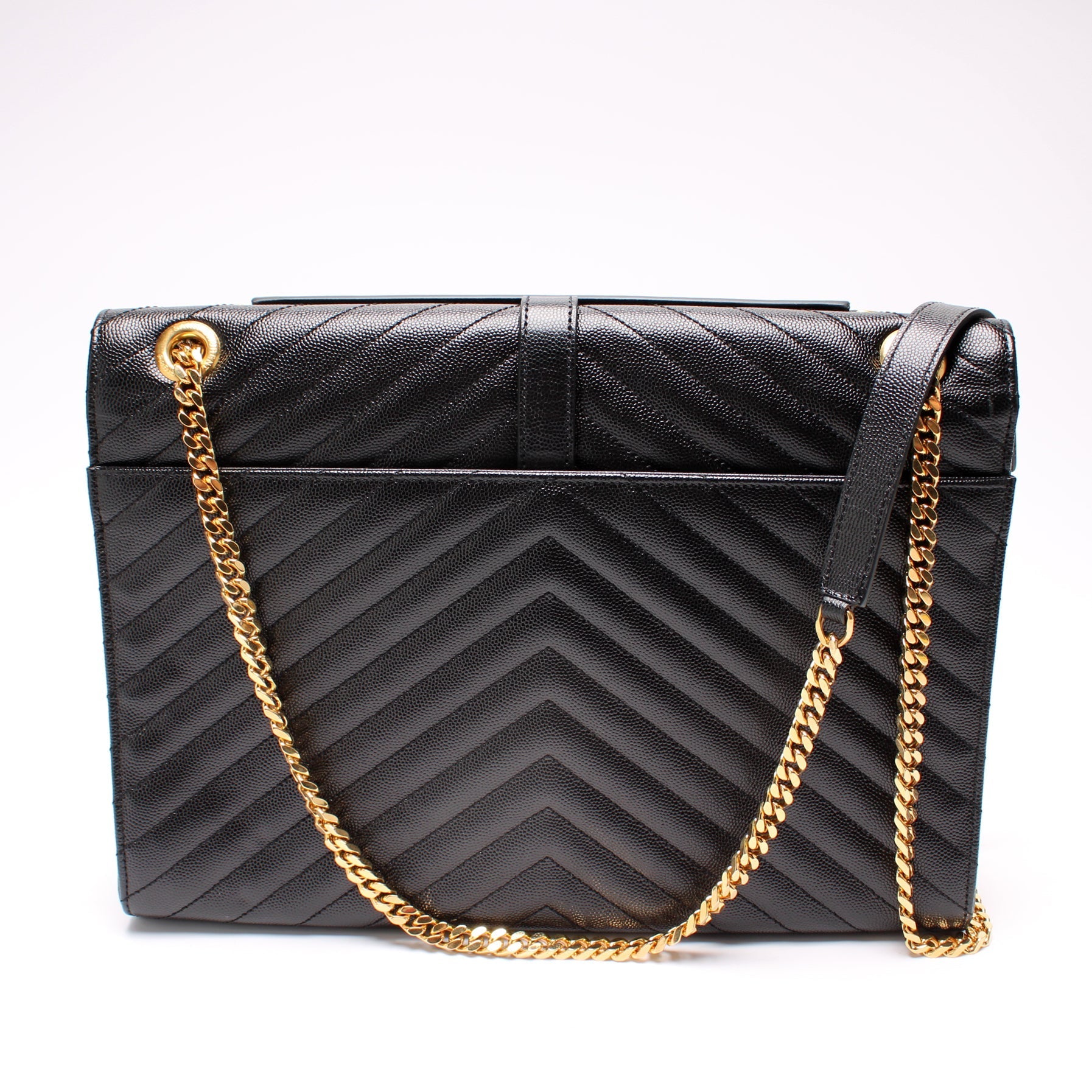 Saint Laurent Envelope Large Chevron 342023 Bag