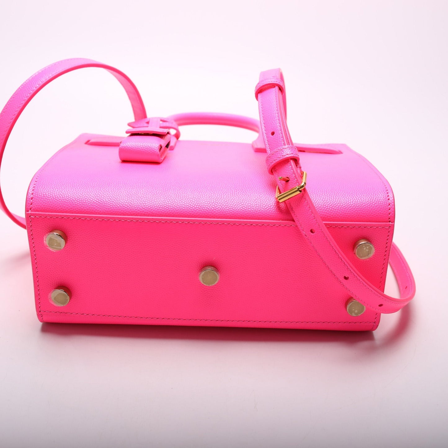 Saint Laurent Sac De Jour Nano Pink Glow 392035 Bag