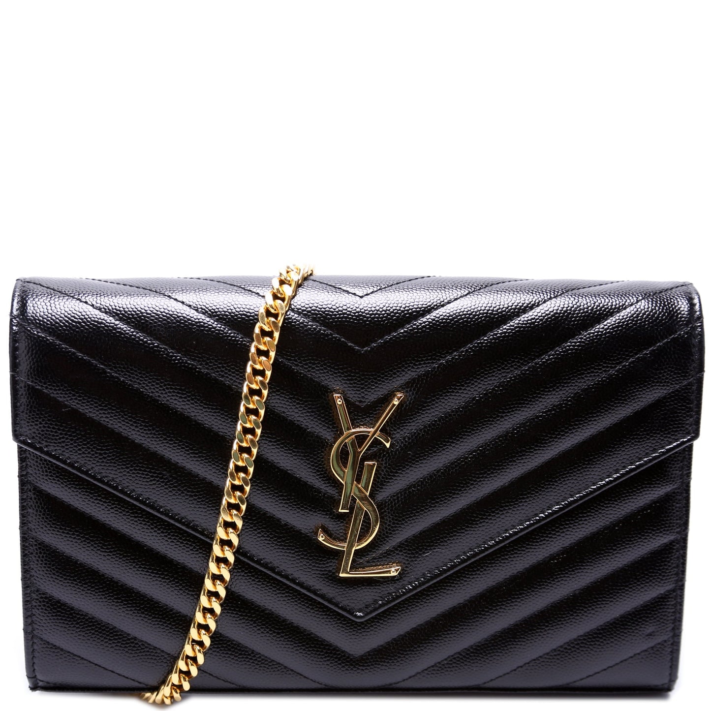 Saint Laurent Grain De Chain Wallet 377828 Bag