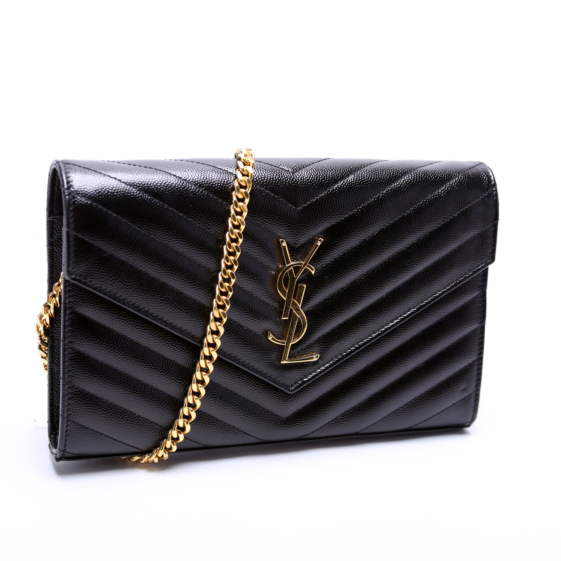 Saint Laurent Grain De Chain Wallet 377828 Bag