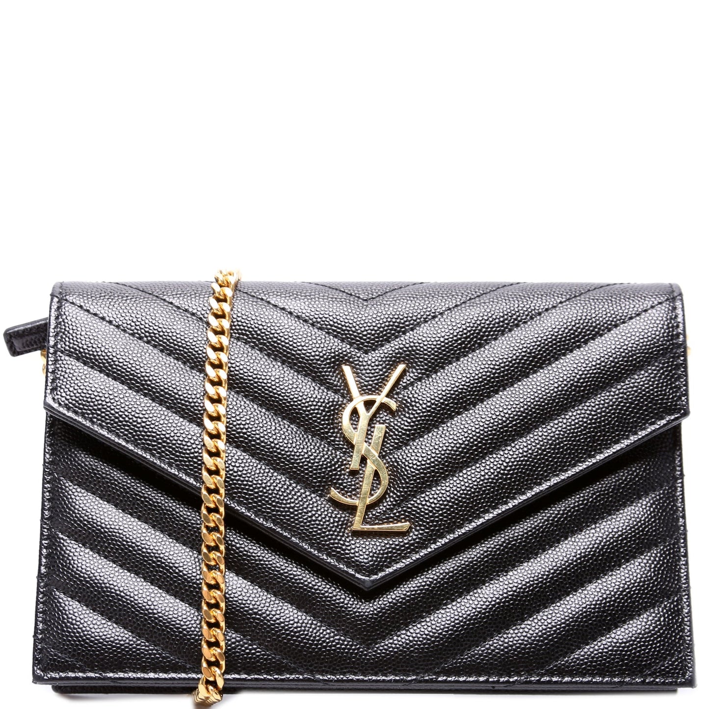 Saint Laurent Envelope Chain Wallet Bag