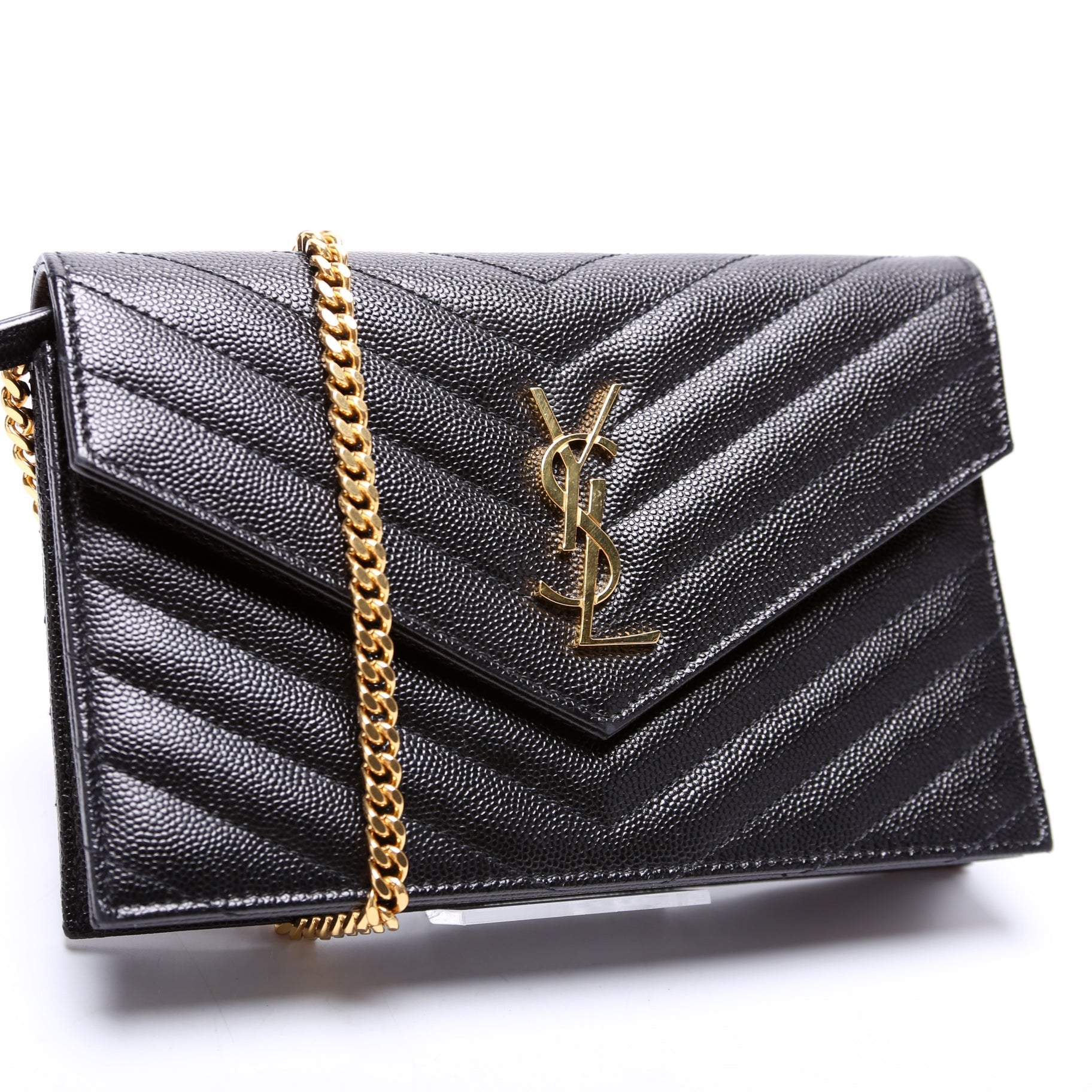 Saint Laurent Envelope Chain Wallet Bag
