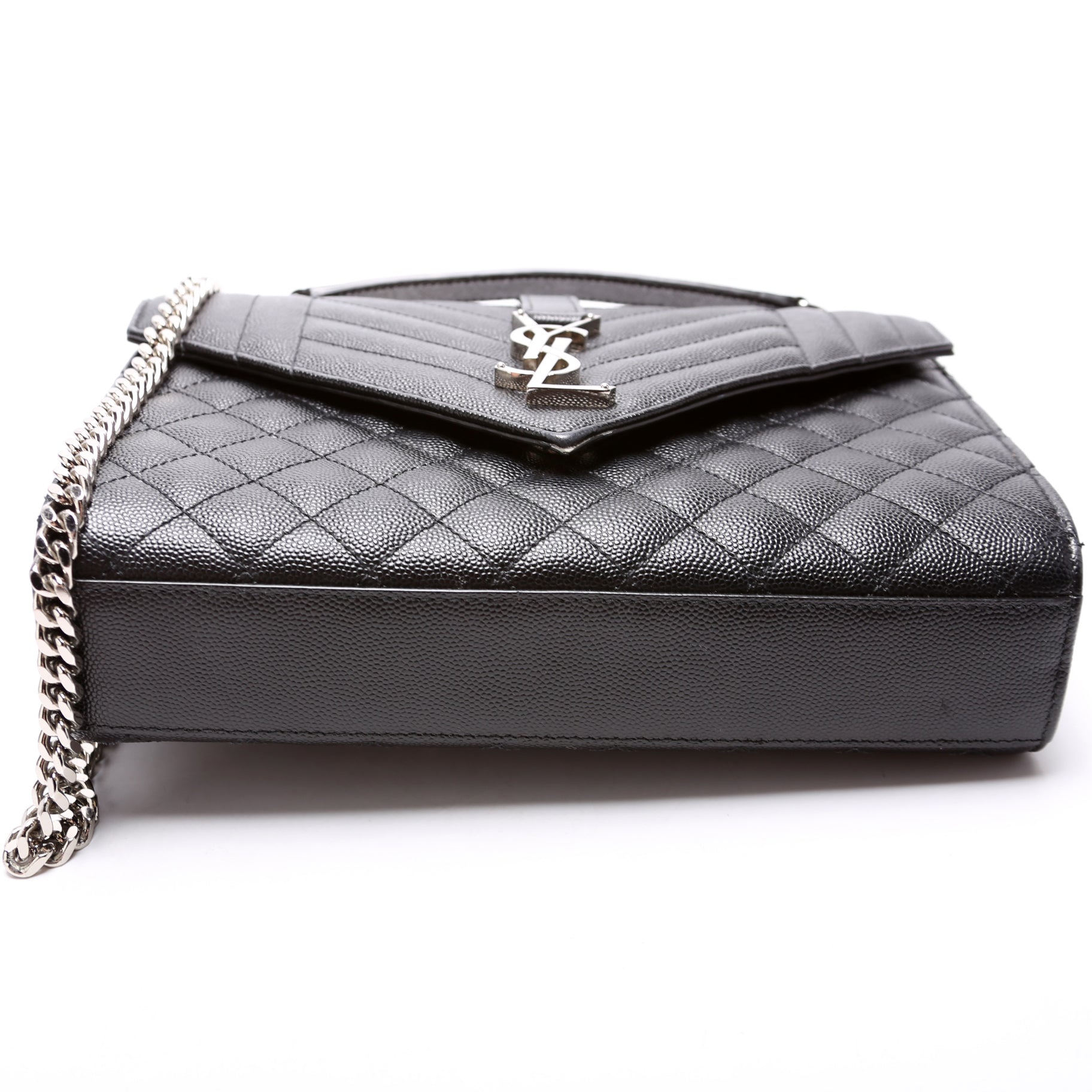 Saint Laurent Envelope Medium Chevron 600185 Bag