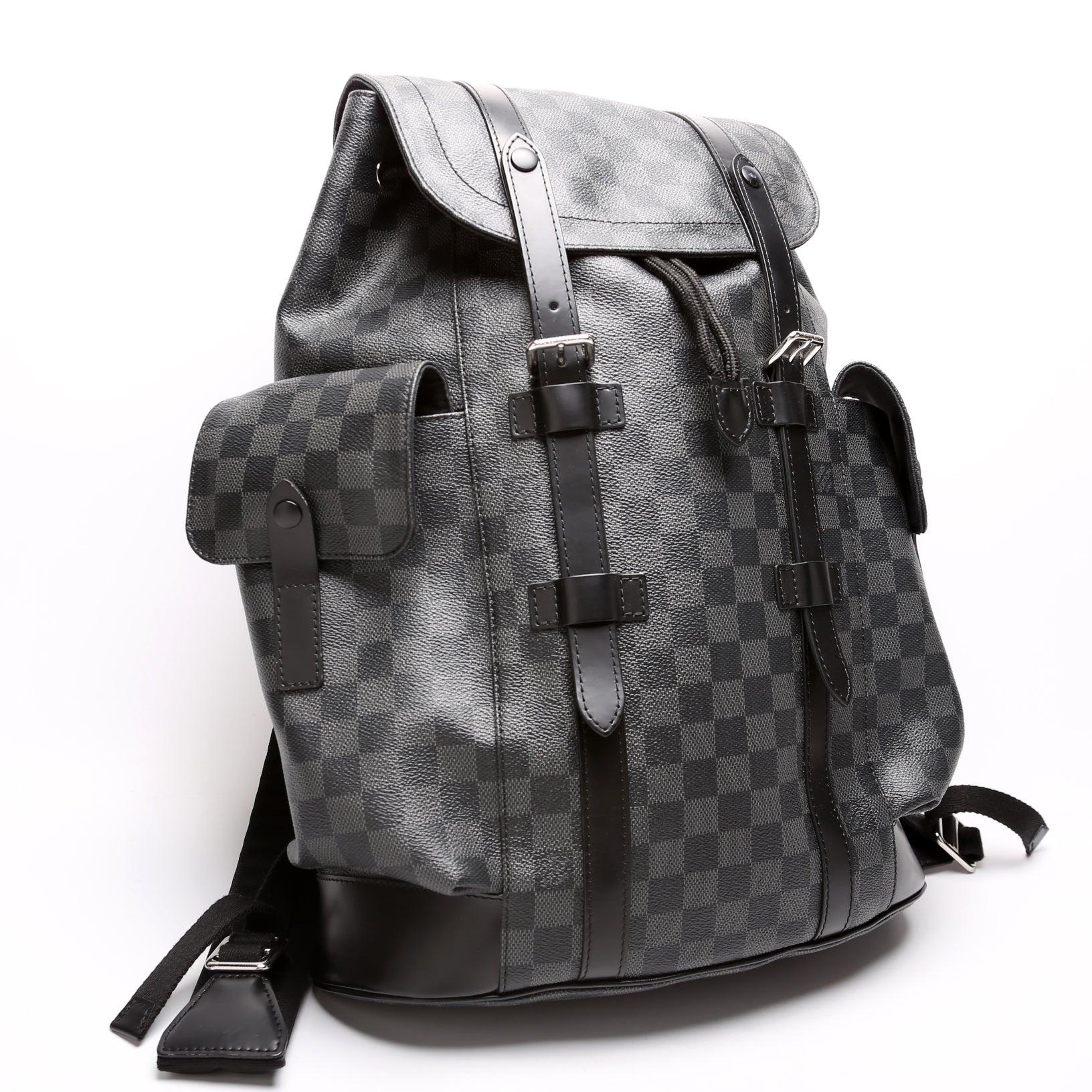 Louis Vuitton Christopher MM Backpack Damier Graphite