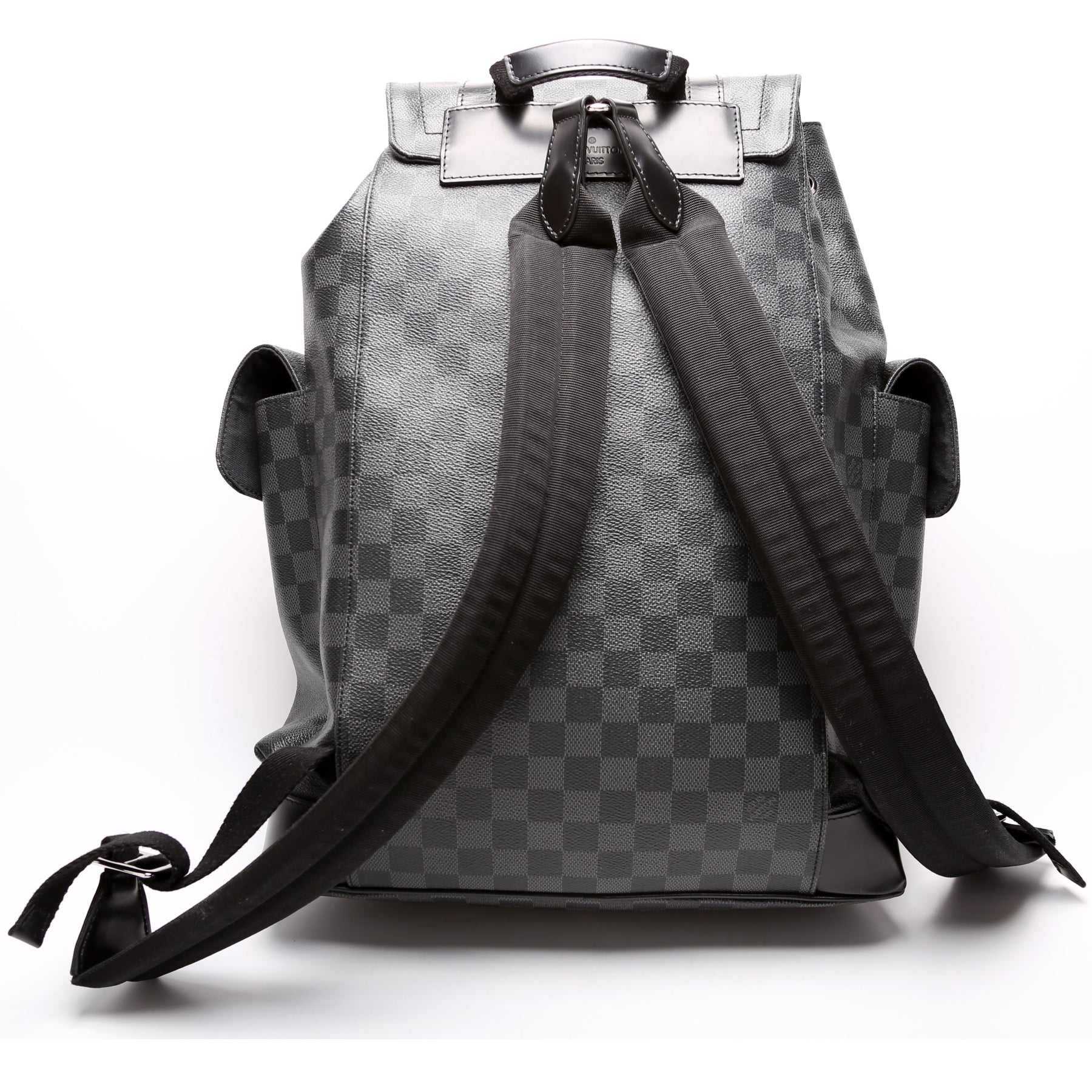 Louis Vuitton Christopher MM Backpack Damier Graphite