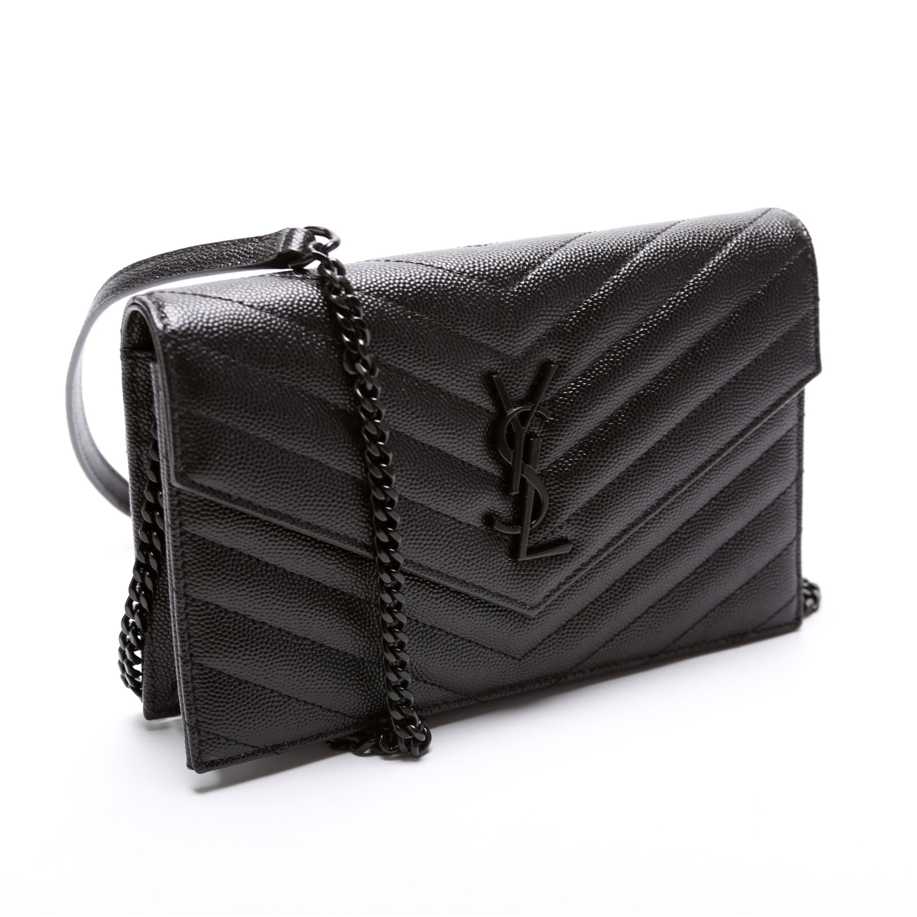 Saint Laurent Envelope Chain Wallet Bag
