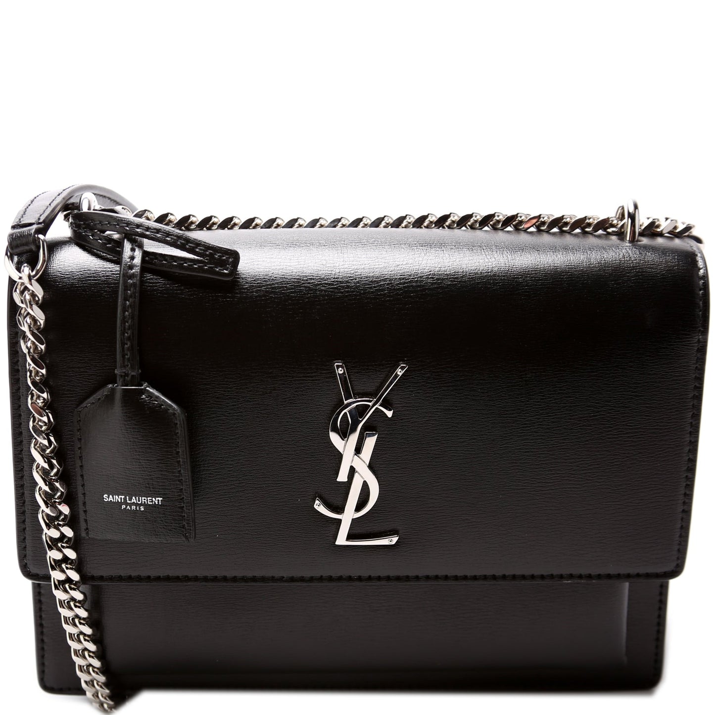 Saint Laurent Sunset Medium Smooth Leather Bag