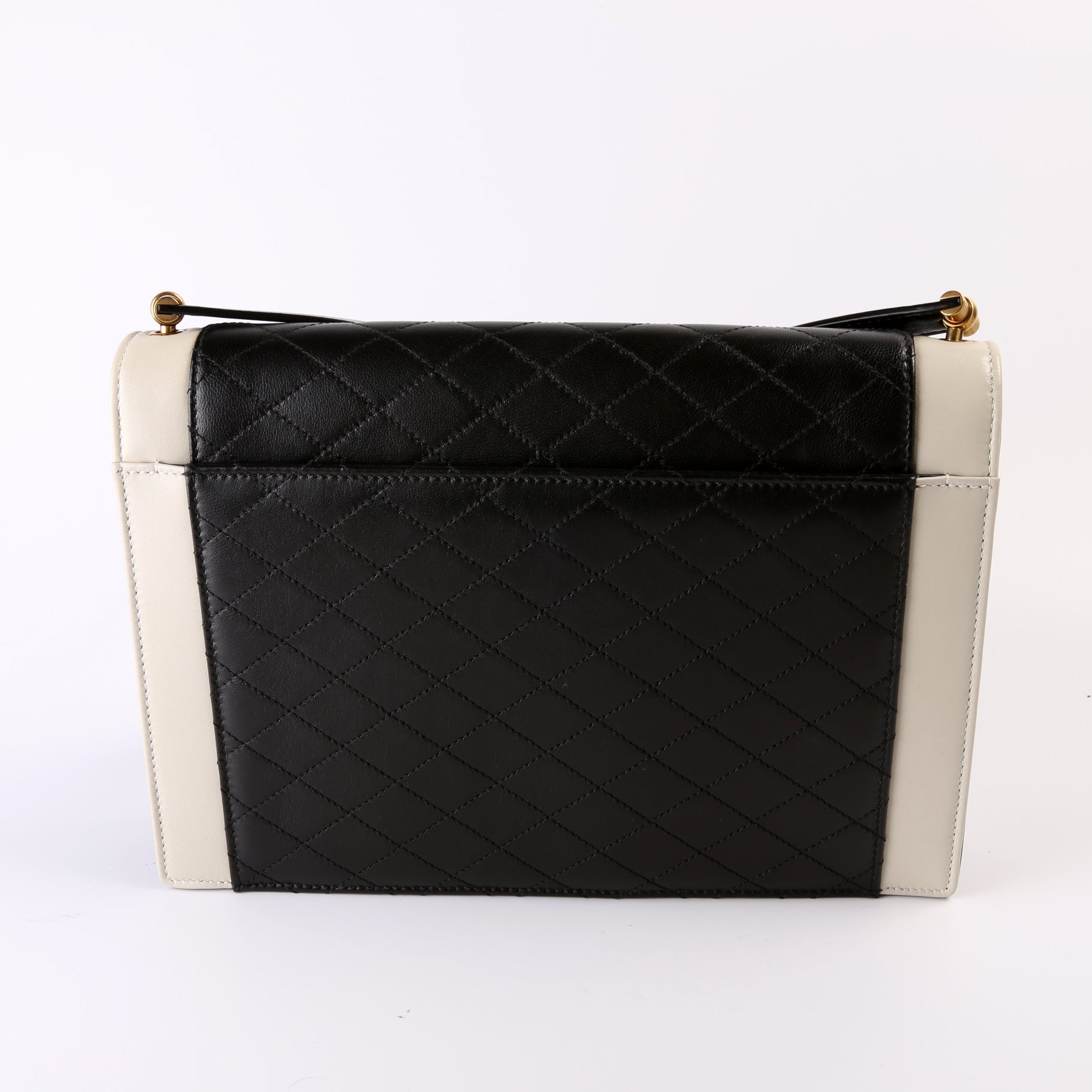 Saint Laurent Gaby Quilted Lambskin Envelope Satchel Bag