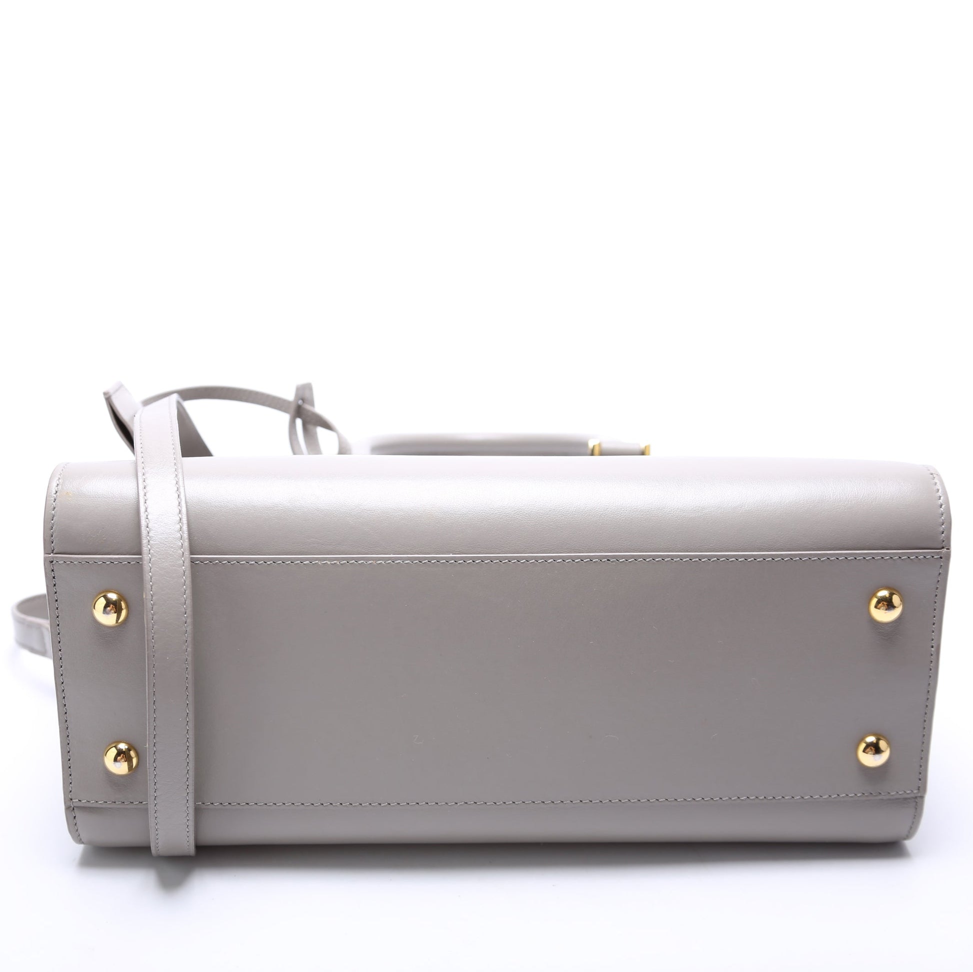 Saint Laurent Cabas Small Smooth Leather Bag
