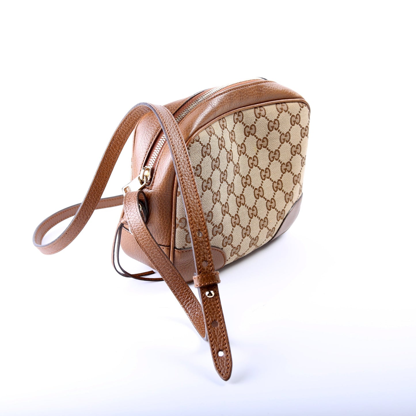 Gucci Leather Canvas Crossbody