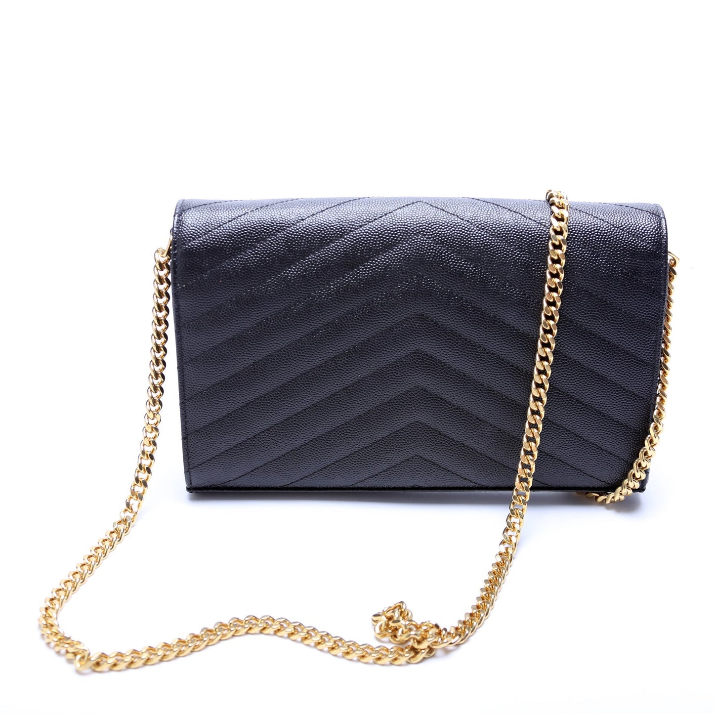 Saint Laurent Grain De Chain Wallet Bag