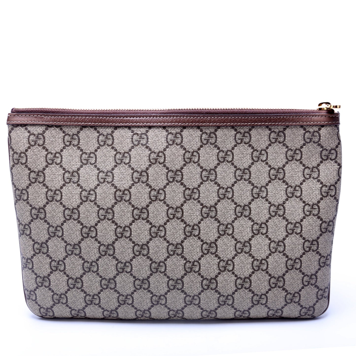 Gucci Leather Canvas Shoulder Bag