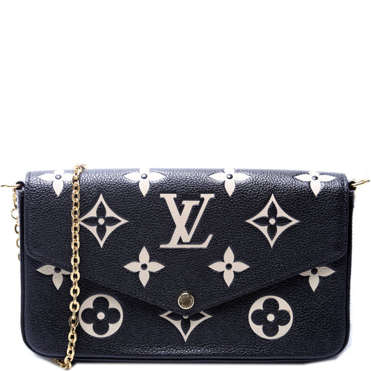 Louis Vuitton Pochette Felicie Bicolor Empreinte