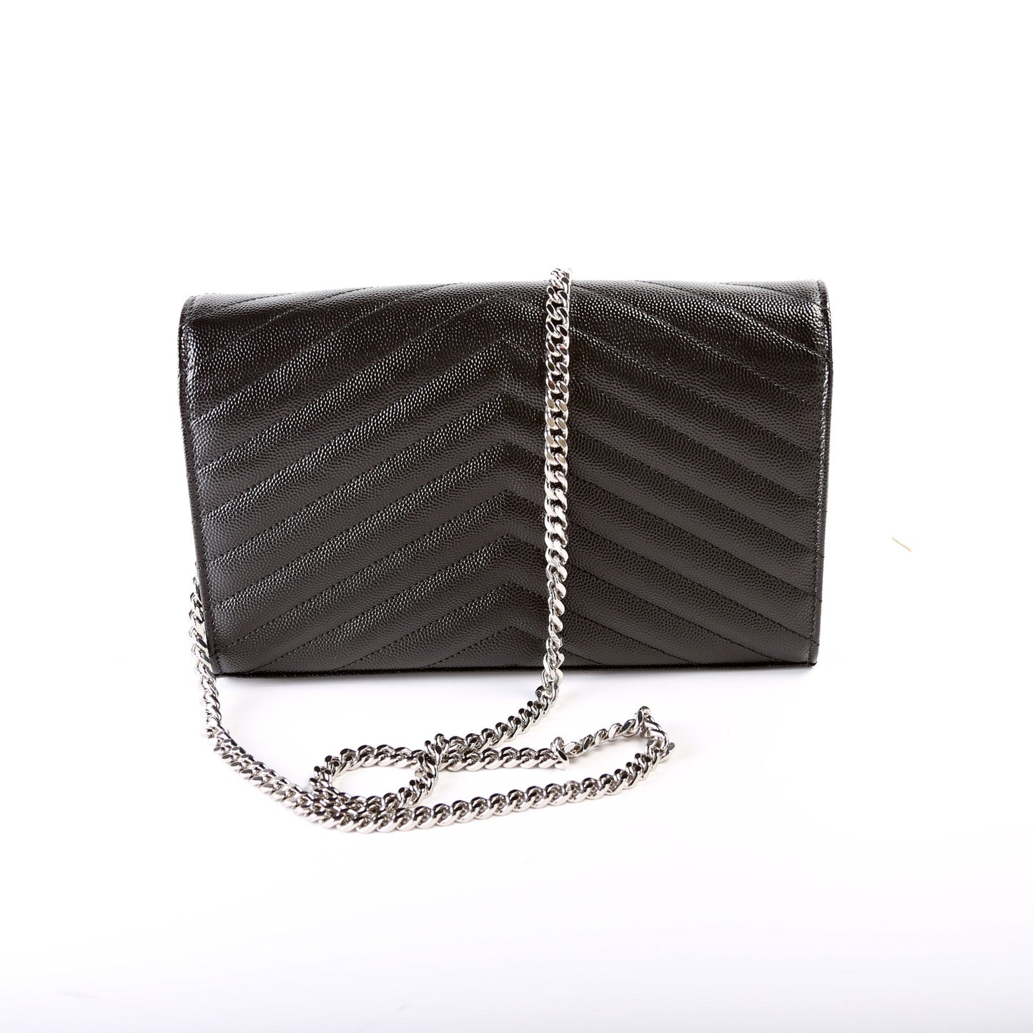 Saint Laurent Grain de Poudre Chain Wallet 377828 Bag