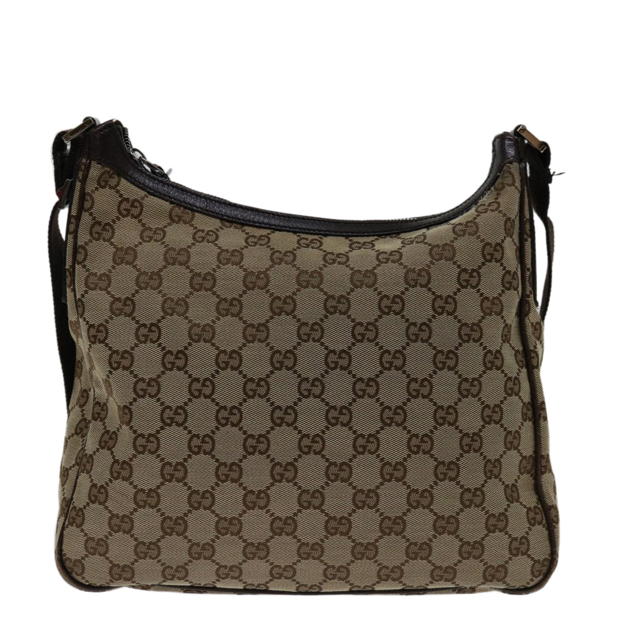 Gucci Monogram Canvas Shoulder Bag
