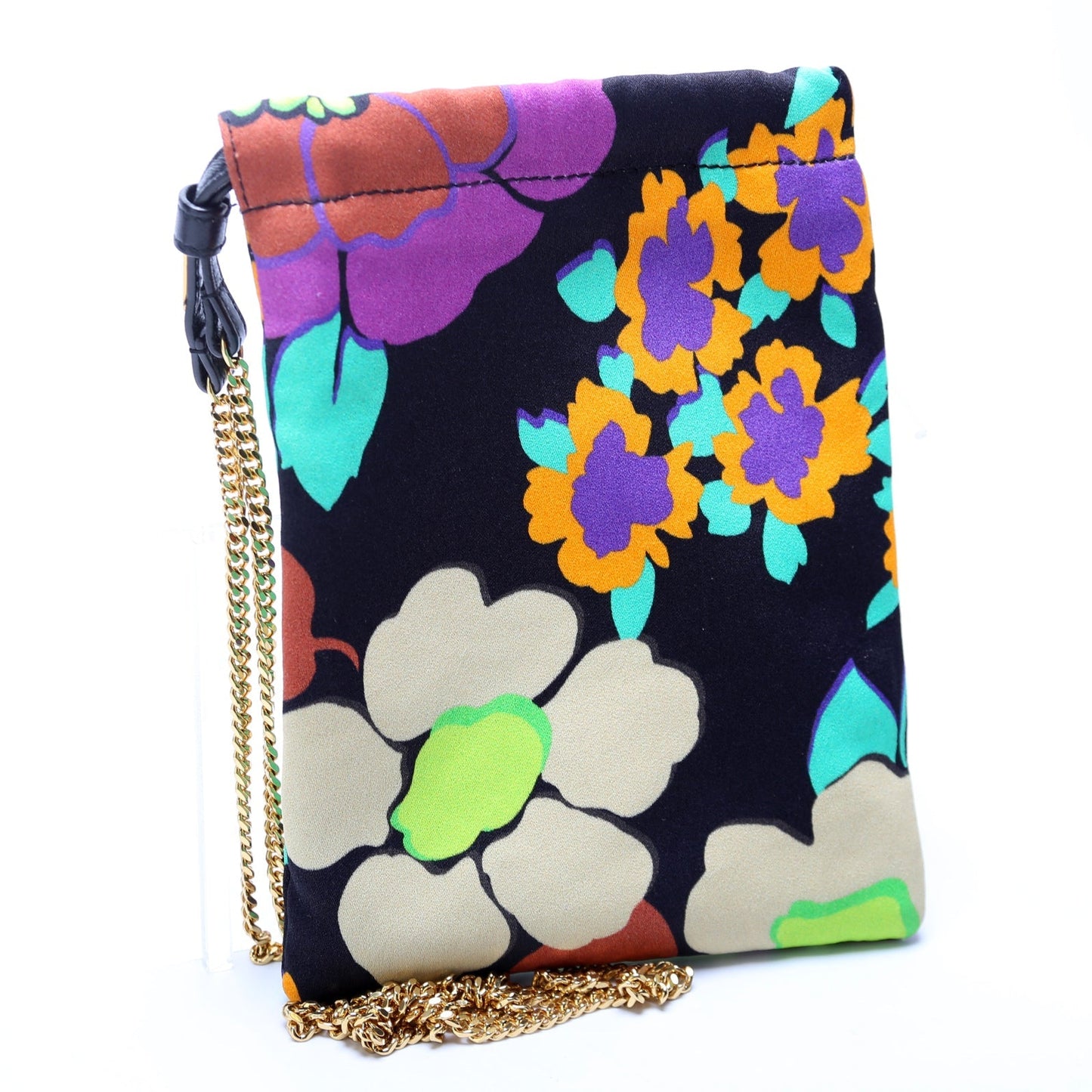Saint Laurent Fabric Pouch Crossbody 660896 Bag