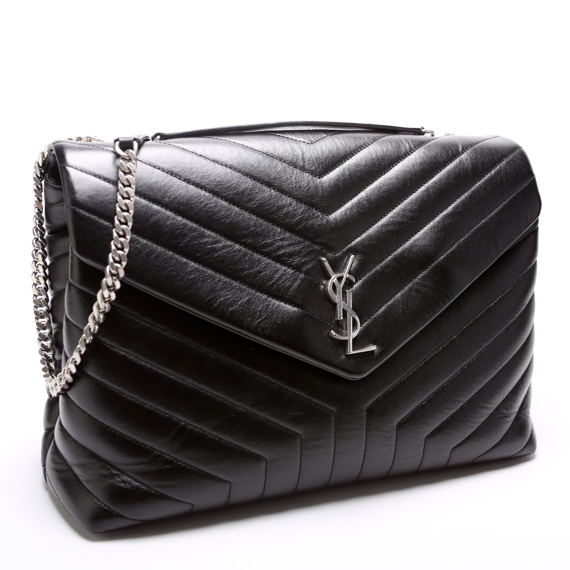 Saint Laurent Loulou Satchel Large Bag