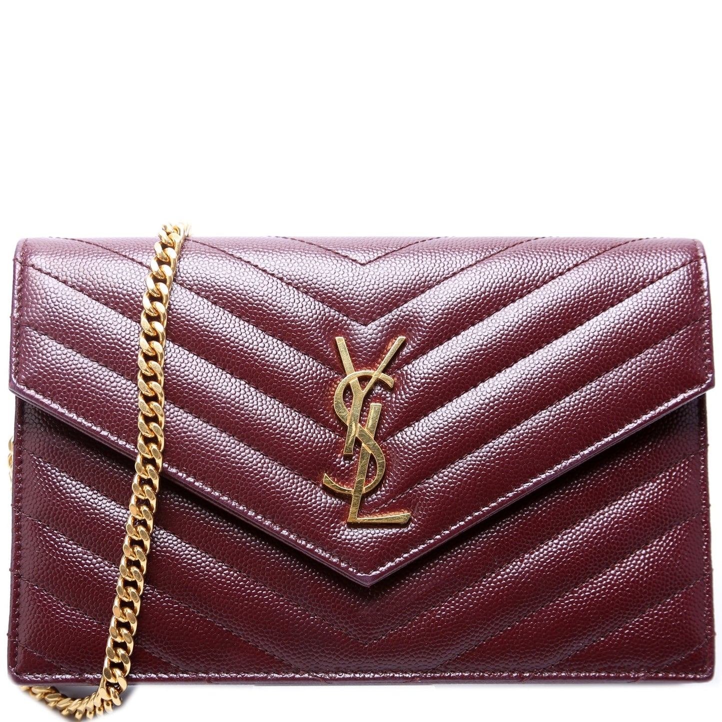 Saint Laurent Envelope Chain Wallet 393953 Bag