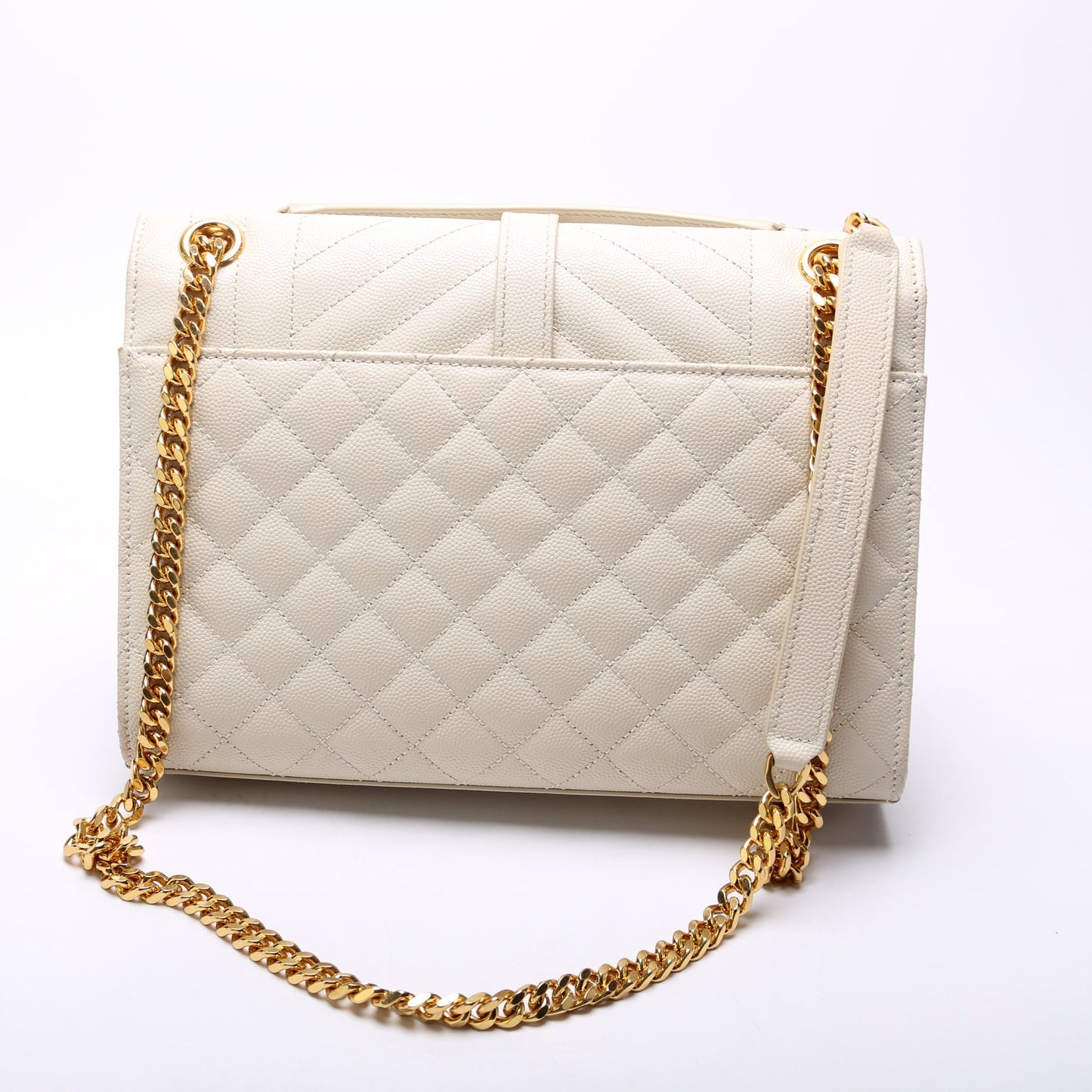 Saint Laurent Envelope Medium Grain De Triquilt 600185 Bag