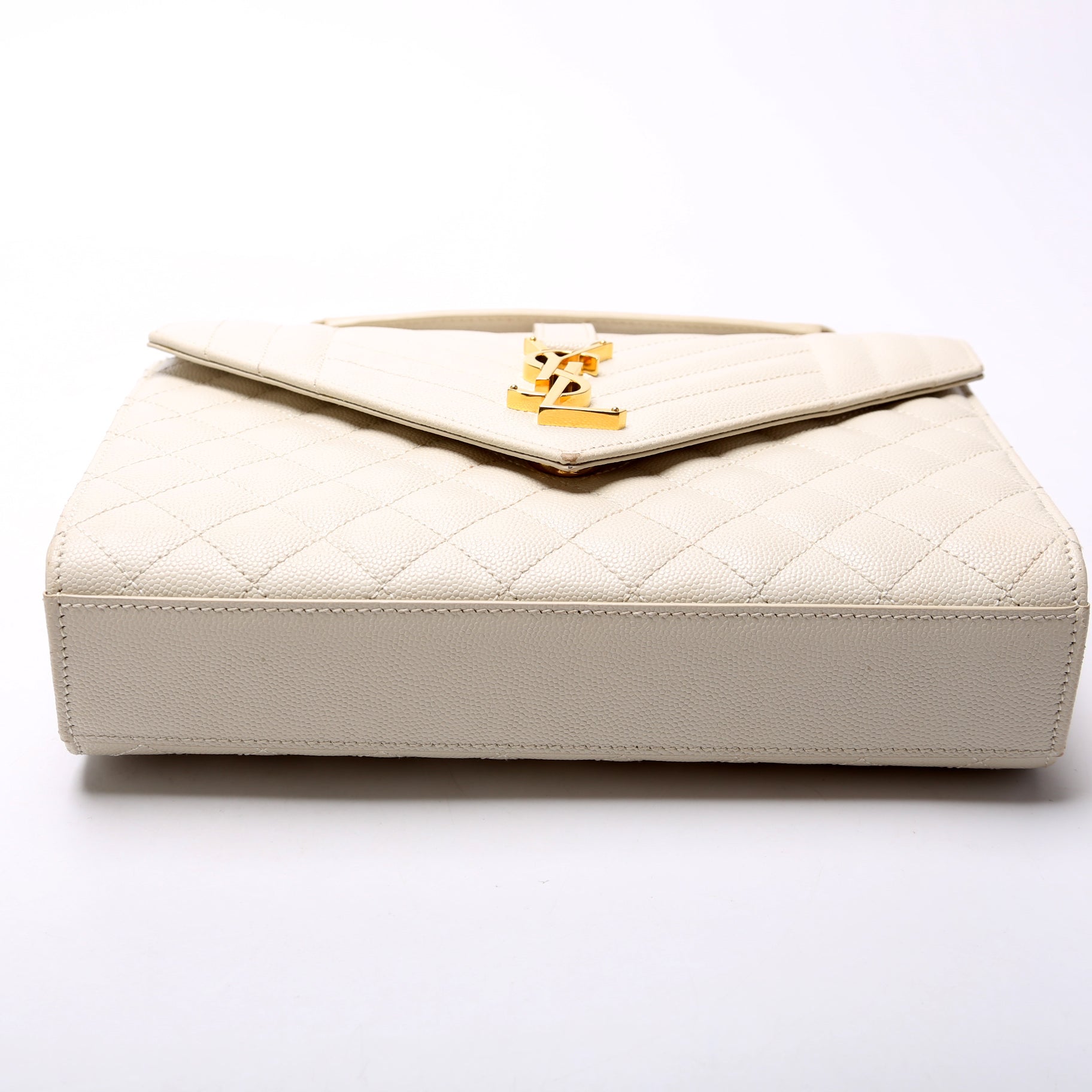 Saint Laurent Envelope Medium Grain De Triquilt 600185 Bag