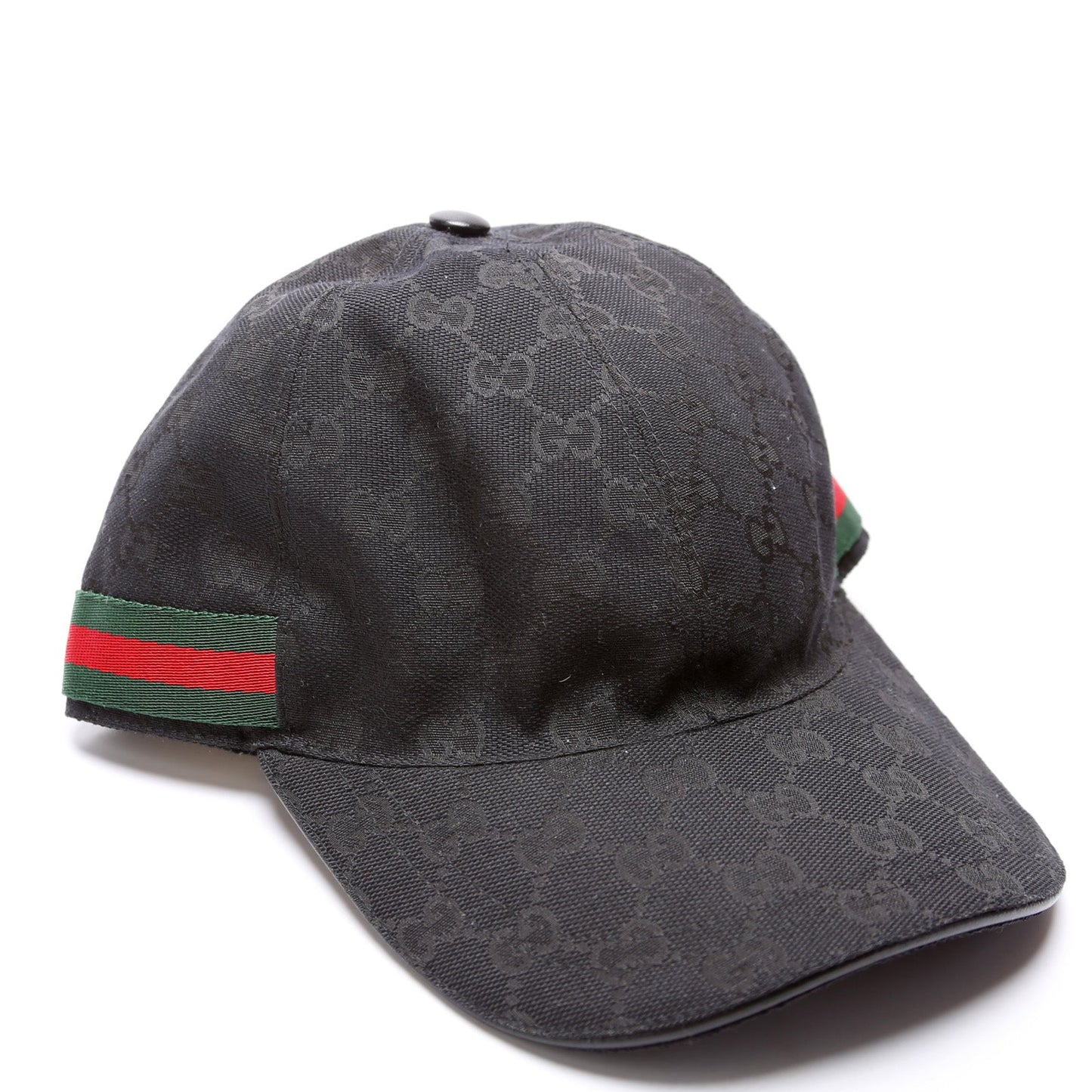 Gucci Leather Canvas Shoulder Bag