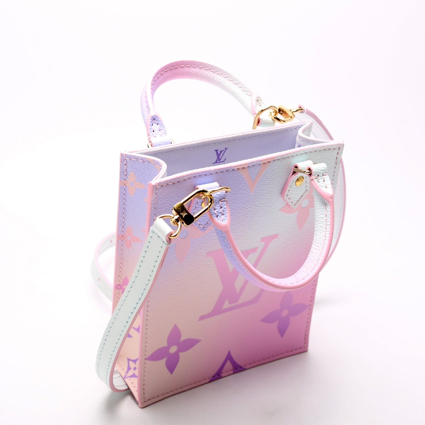 Louis Vuitton Petit Sac Plat Giant Spring in the City Monogram