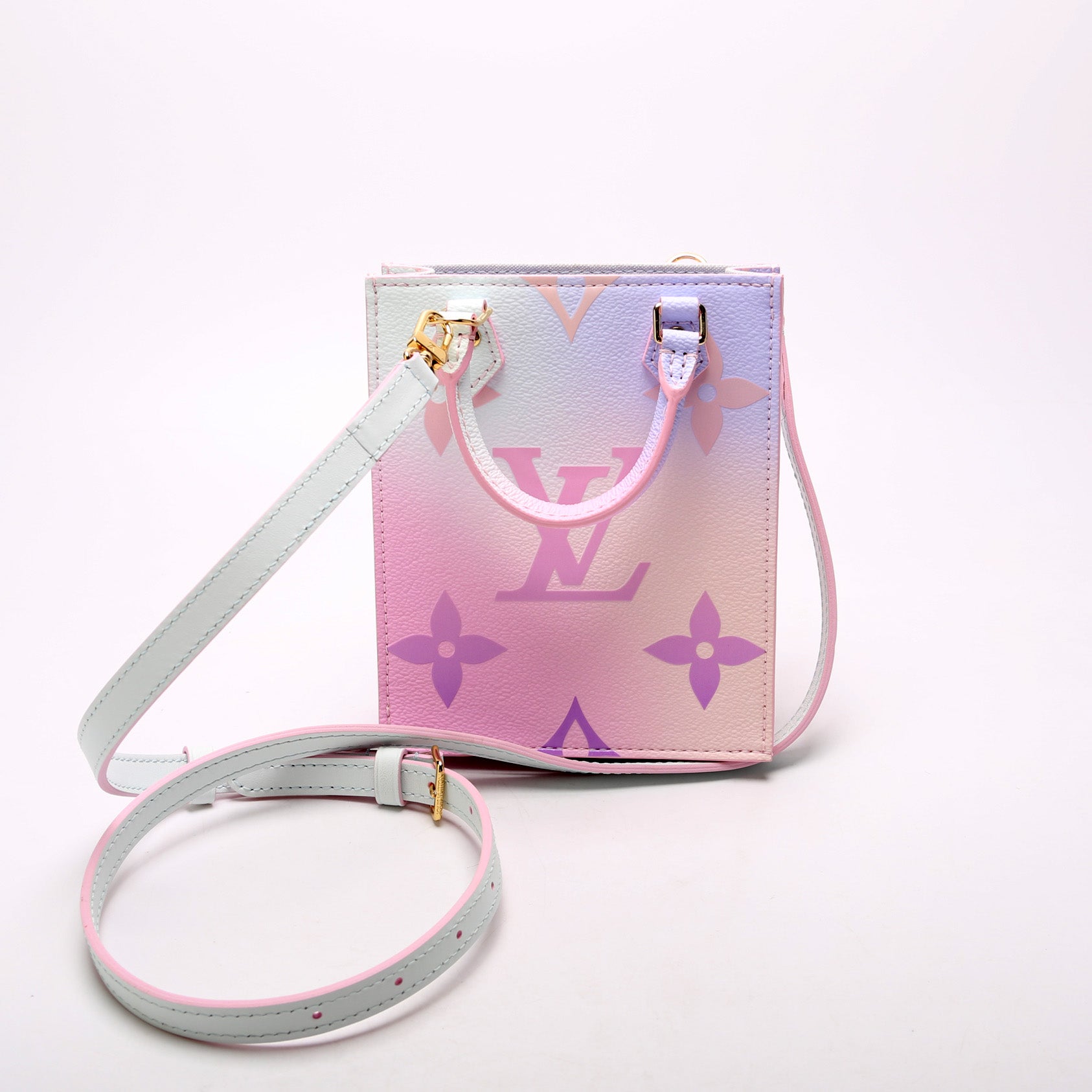Louis Vuitton Petit Sac Plat Giant Spring in the City Monogram