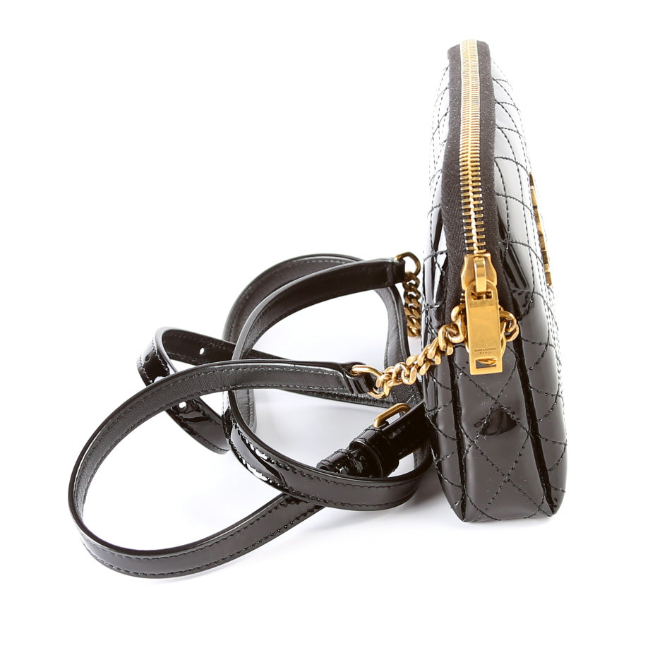 Saint Laurent Gabby Zip Chain Pouch Bag