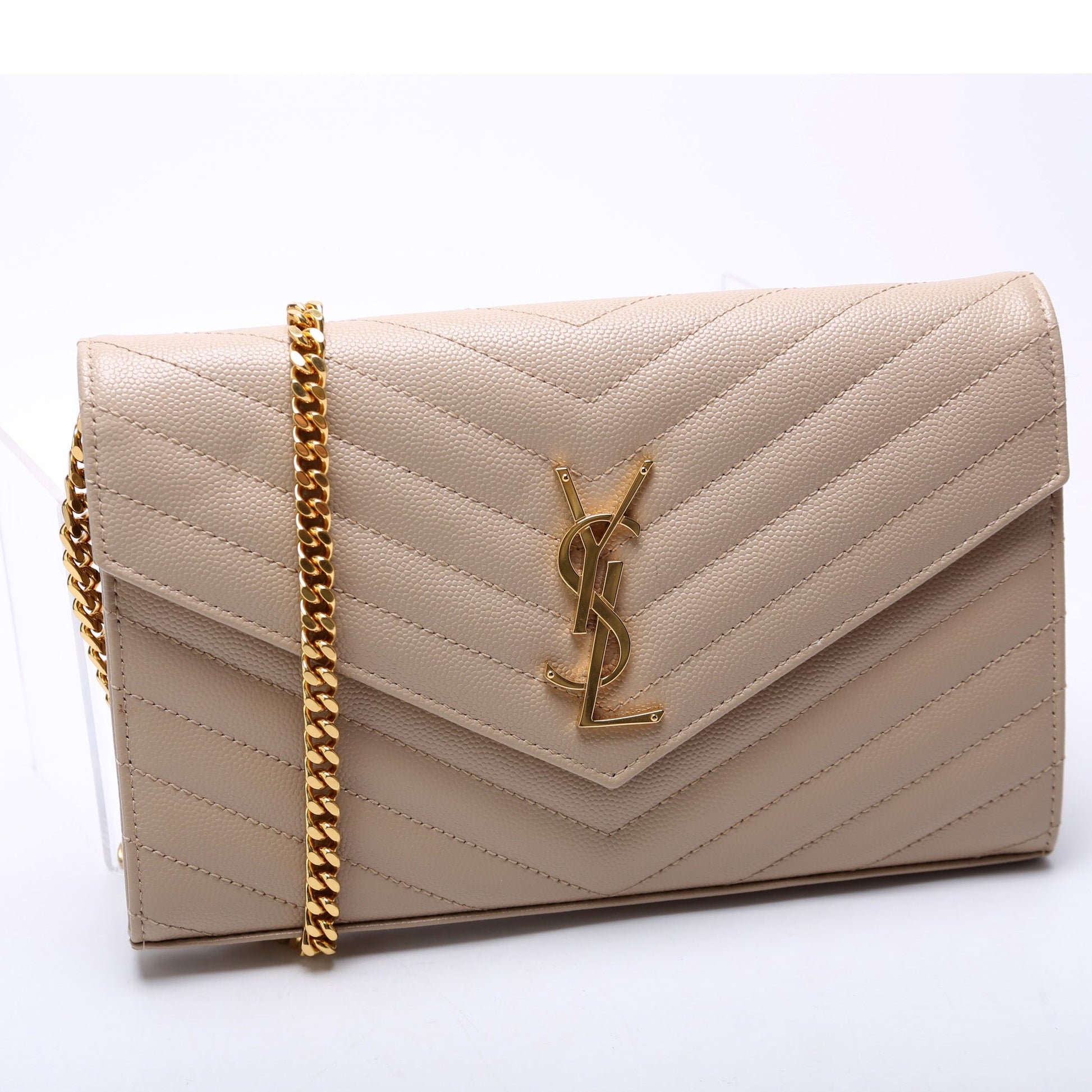 Saint Laurent Grain De Chain Wallet 377828 Bag