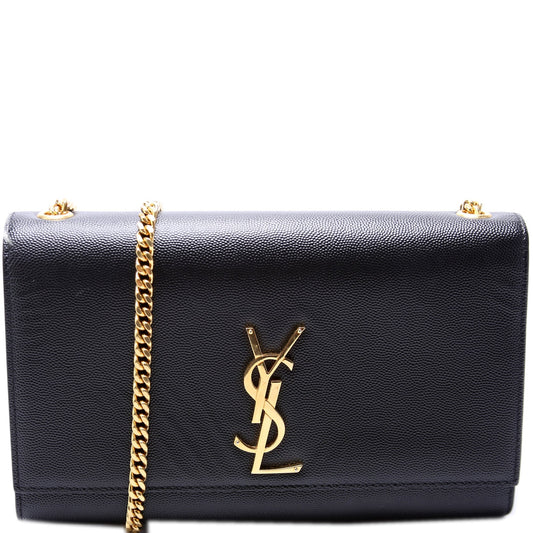Saint Laurent Kate Satchel Grain Medium 364021 Bag