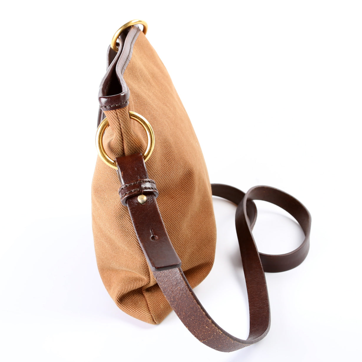 Saint Laurent Logo YSL Canvas Crossbody Bag