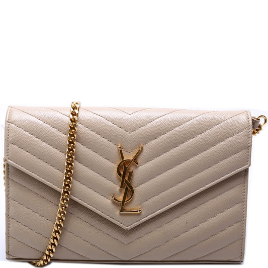 Saint Laurent Grain De Chain Wallet Bag