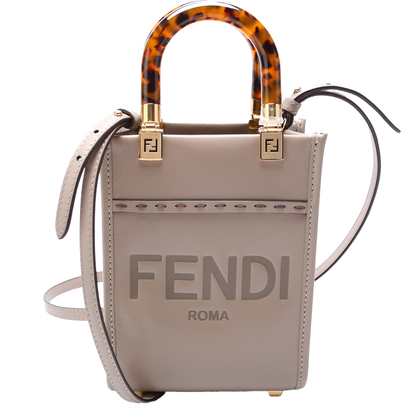 Fendi 8BS051 Mini Sunshine Shopper Bag