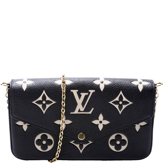 Louis Vuitton Pochette Felicie Bicolor Empreinte