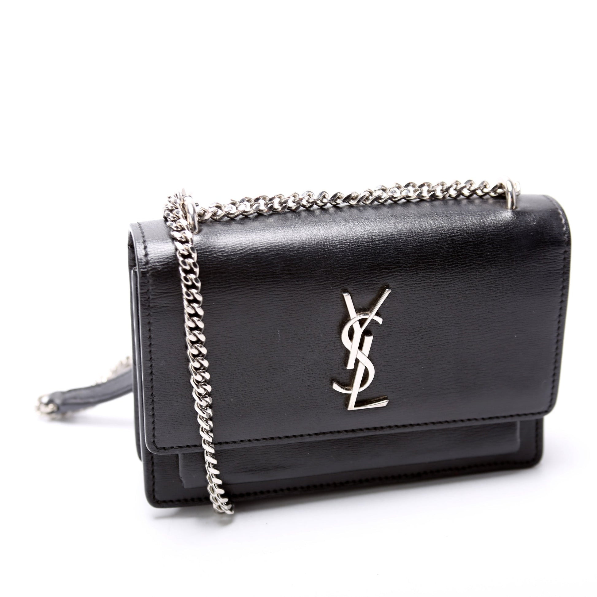 Saint Laurent Sunset Chain Wallet Bag