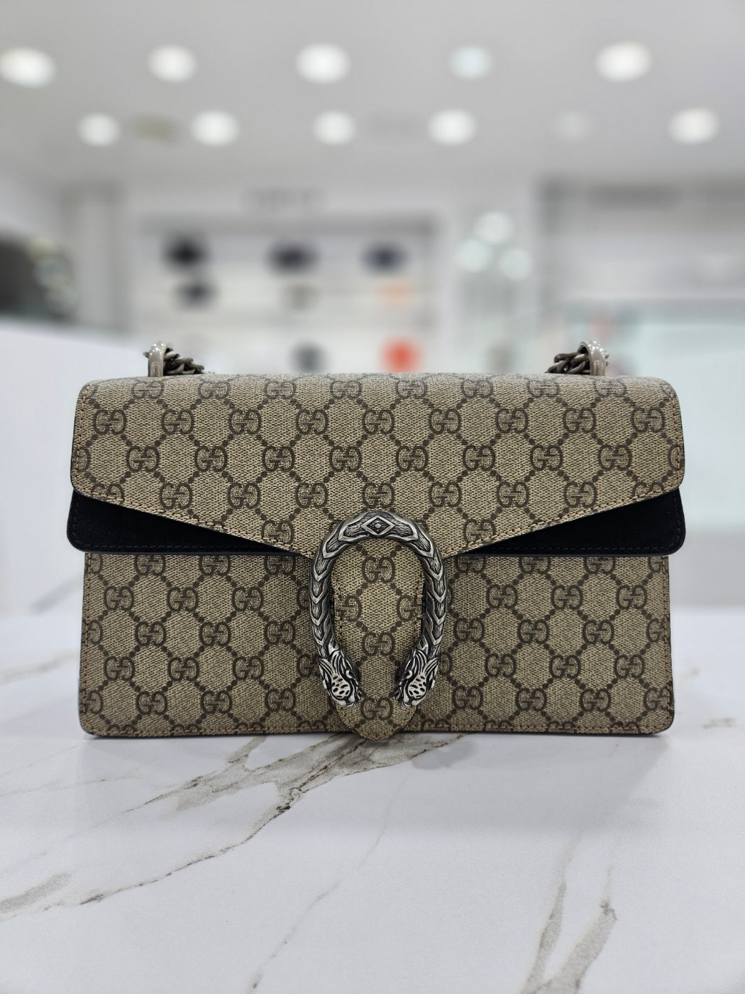 Gucci Mini Canvas Shoulder Bag