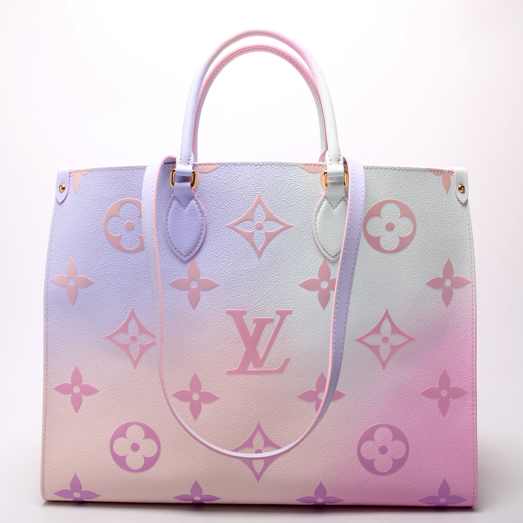 Louis Vuitton ONTHEGO GM Spring in the City Sunrise
