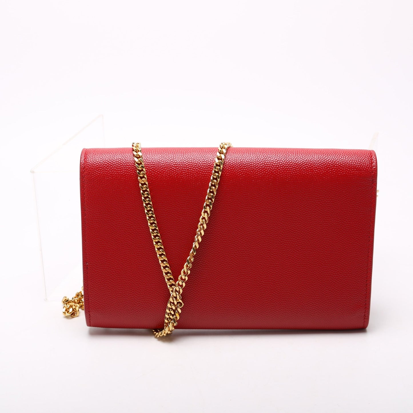 Saint Laurent Uptown Chain Wallet Grain 607788 Bag