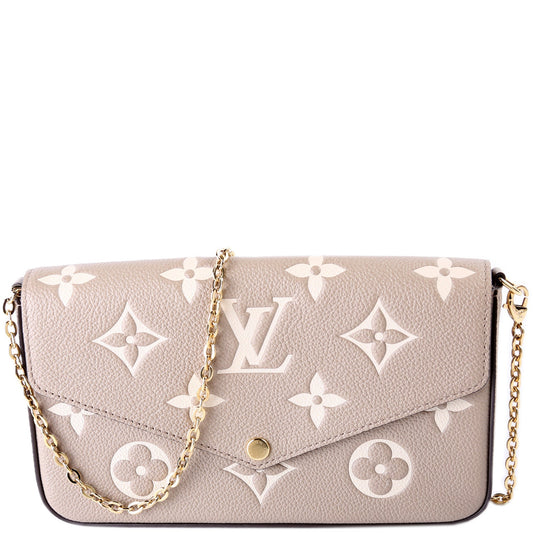 Louis Vuitton Pochette Felicie Bicolor Empreinte