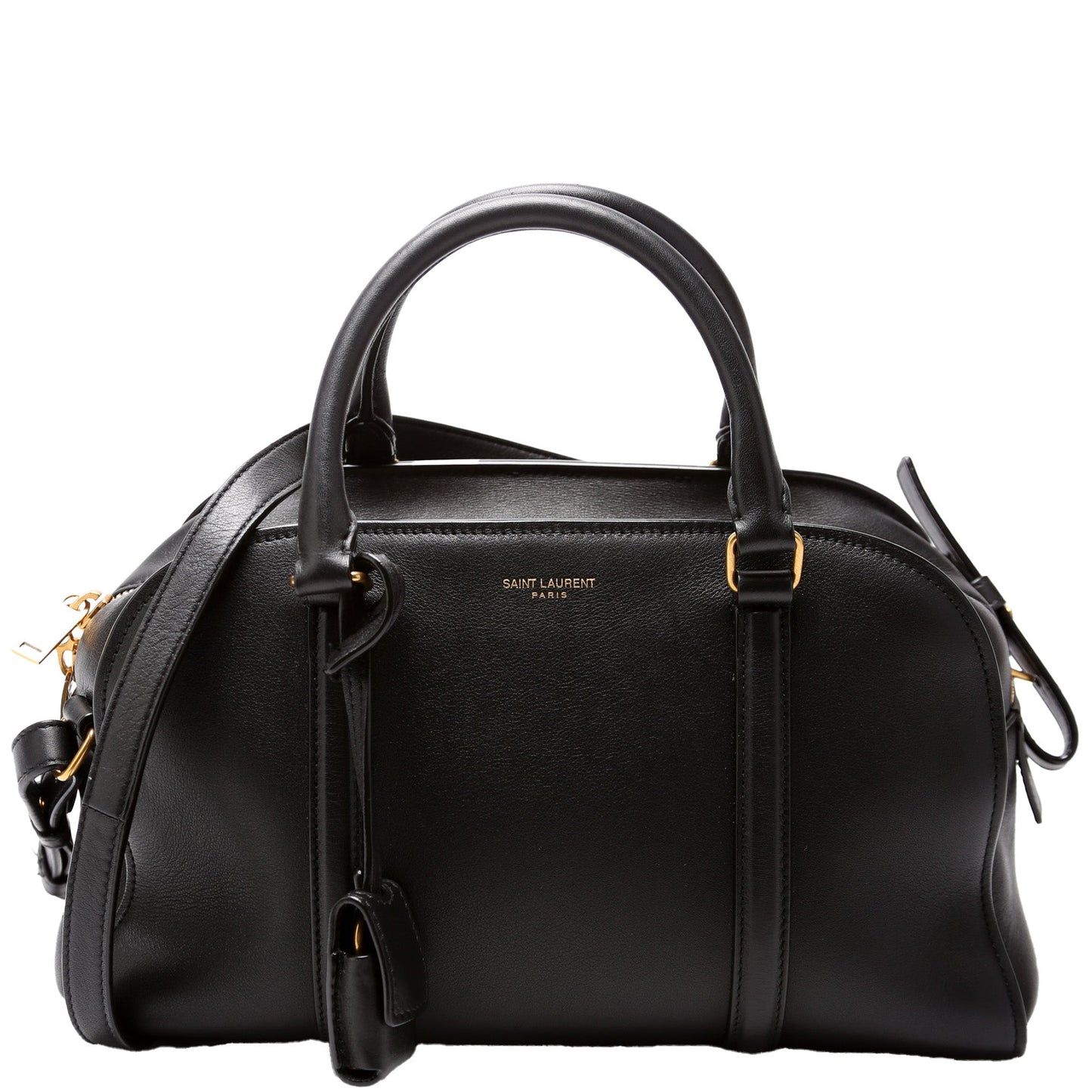 Saint Laurent 655008 Lock Baby Duffle Leather Bag
